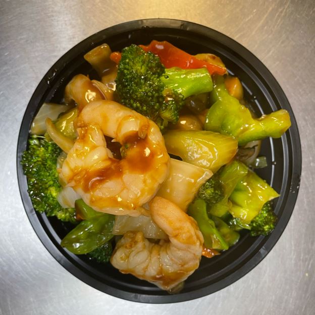 Best Shrimp with Mixed Vegetables (Lunch)
（午餐）什锦虾 in Franklin, IN