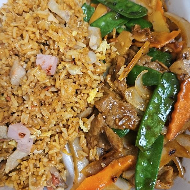 Best Mongolian Beef Combination Platter in Miami, FL
