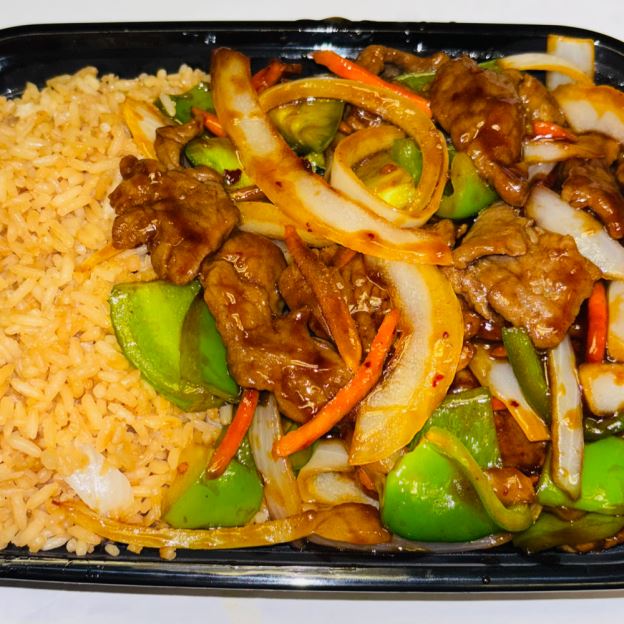 Best D11. Mongolian Beef (Dinner Combo) in Columbia, SC