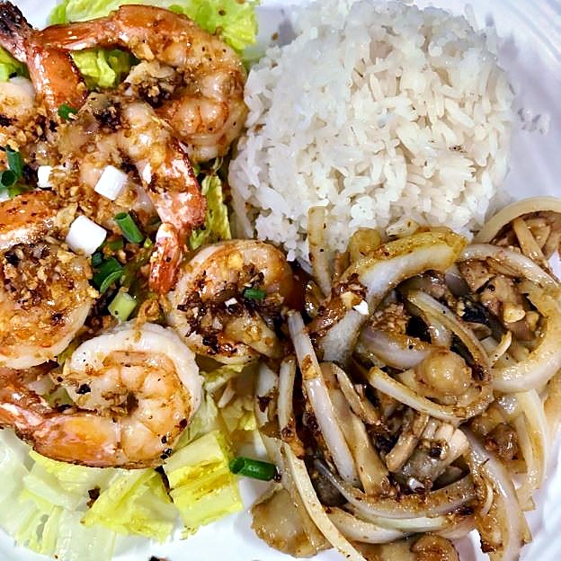 Best Garlic Shrimp Plate in Honolulu, HI