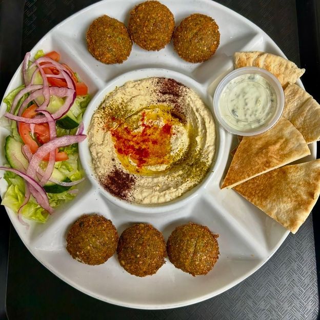 Best Falafel Platter with 2 sides in Roanoke, VA