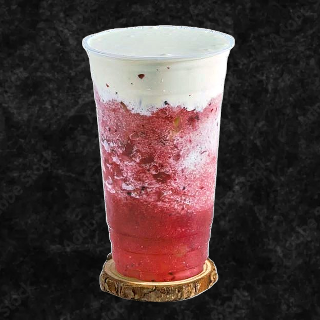 Best 多肉葡萄 Grape Green Tea Slush w/ Cheese Cream in San Francisco, CA