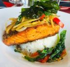 Best Spicy Garlic & Basil Salmon* in Long Beach, CA