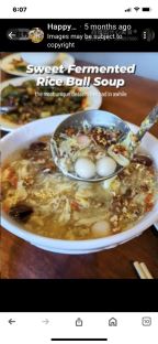 Best Sweet Fermented Rice Ball Soup 酒酿汤圆 in Seattle, WA