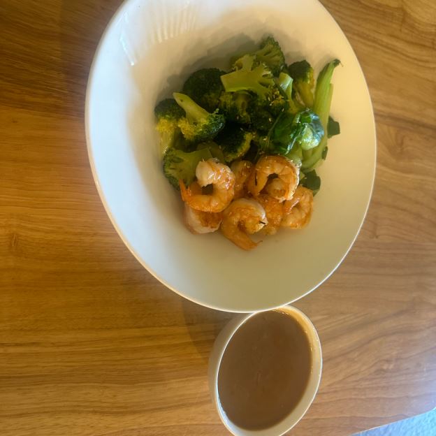 Best Grilled Shrimp with Baby Bok Choy and Broccoli in Newark, DE