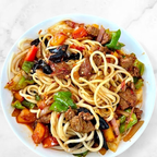 Best Uyghur Lagman with Lamb and Veggie (维吾尔拌面) in Flushing, NY