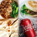 Best Combo D Braised Beef Noodle Soup + Dumplings(beef/chicken)+ Chinese Burgerers + 1 Coke红烧牛肉面+饺子(牛肉/鸡肉)+肉夹馍+可乐 in Forest Hills, NY