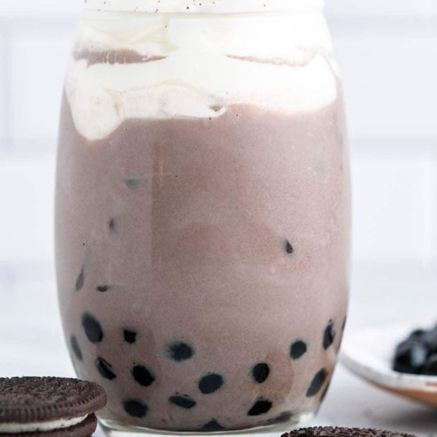 Best Oreo Milk Tea Ice Blended w/ Pearl in Denver, CO