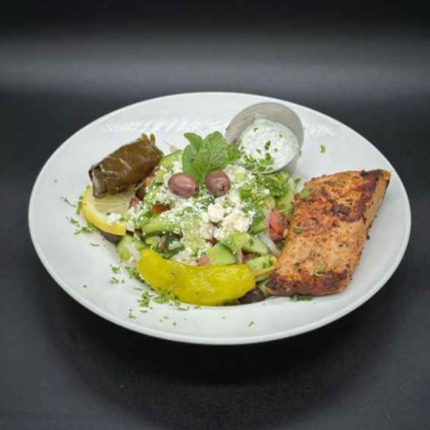 Best Mediterranean Salmon Salad in Rancho Mirage, CA