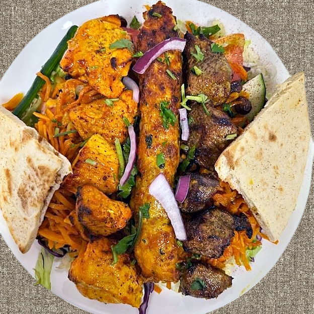 Best Mixed Kebab - Chicken Tikka, Chicken Kofta, & Lamb Tikka Kebab in Oceanside, NY
