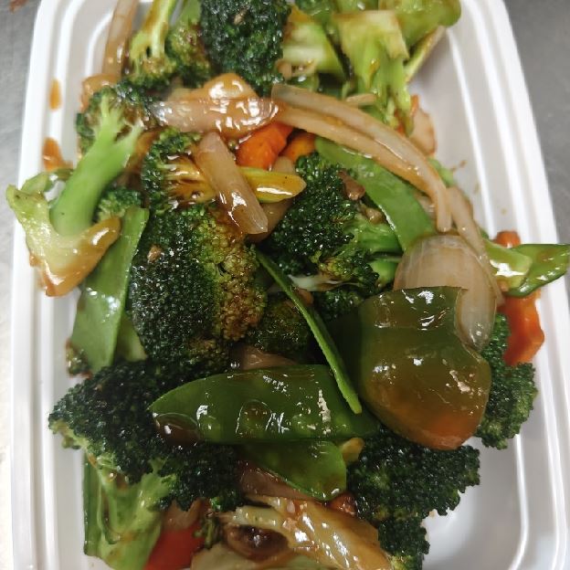 Best 魚香芥蘭 Fresh Broccoli w. Garlic Sauce in Pekin, IL