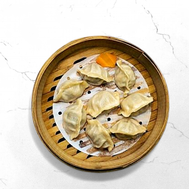Best Pork and Shepherd's Purse Dumplings (8 pcs) in Denver, CO