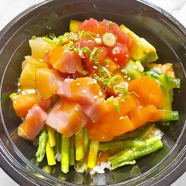 Best Triple Color Poke Bowl in Wells, ME