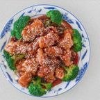 Best L16. Sesame Chicken 芝麻雞 in Byron Center, MI
