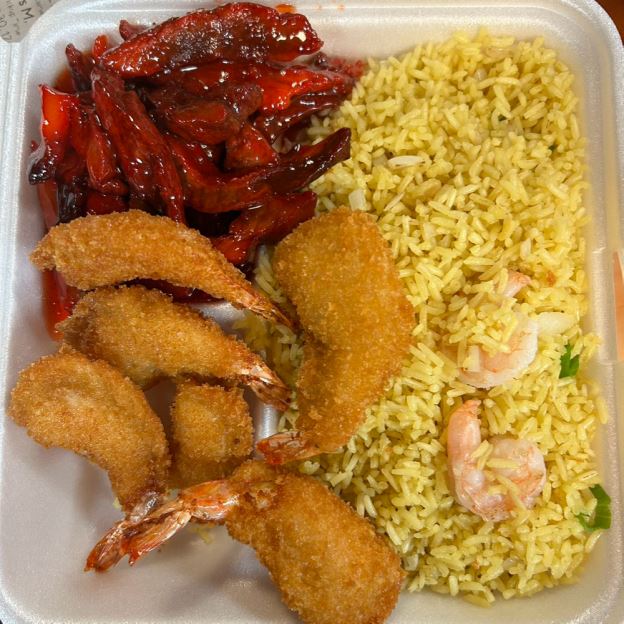 Best 无骨排骨&炸虾 Boneless Spare Ribs & Fried Shrimp (6) in Baton Rouge, LA
