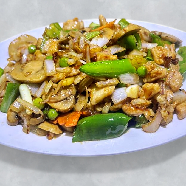 Best 酱爆雞片 Sliced Chicken with Spicy Bean Sauce in Elmhurst, NY