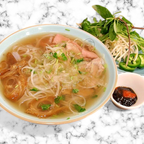 Best Rare Eye Round Steak & Beef Tendon Pho 牛眼肉和牛筋汤粉 in Santa Cruz, CA