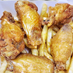 Best Fried Chicken Wing(5) w. Fries (Lunch) in New York, NY