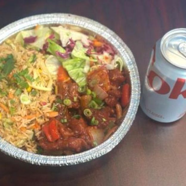 Best Veggie Fried Rice with Chicken Chilli Meal in Seattle, WA