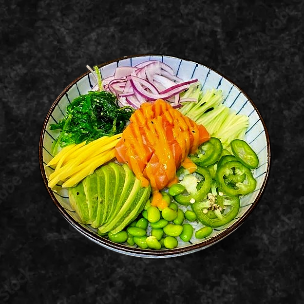 Best Salmon Poke Bowl in Katy, TX