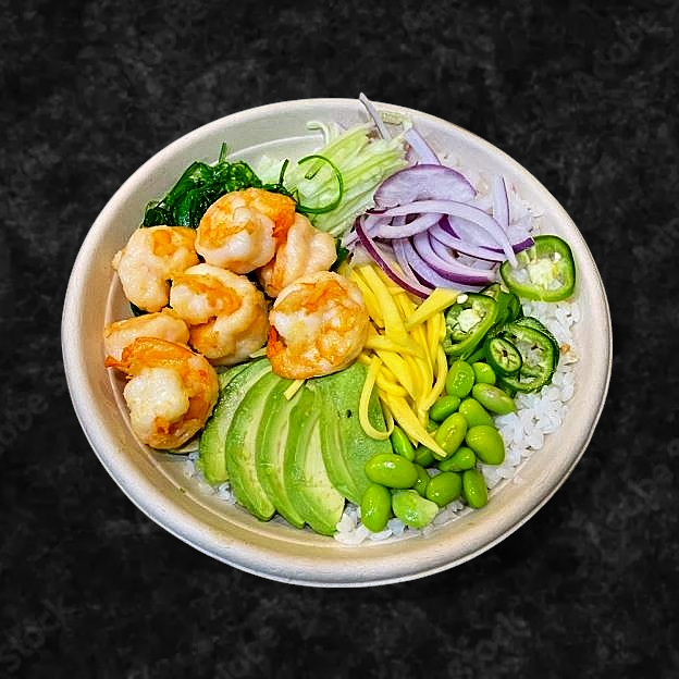 Best Jumbo Shrimp Poke Bowl in Katy, TX