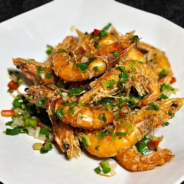 Best Deep Fried Jumbo Shrimp with Pepper Salt/椒盐大虾 in Las Vegas, NV