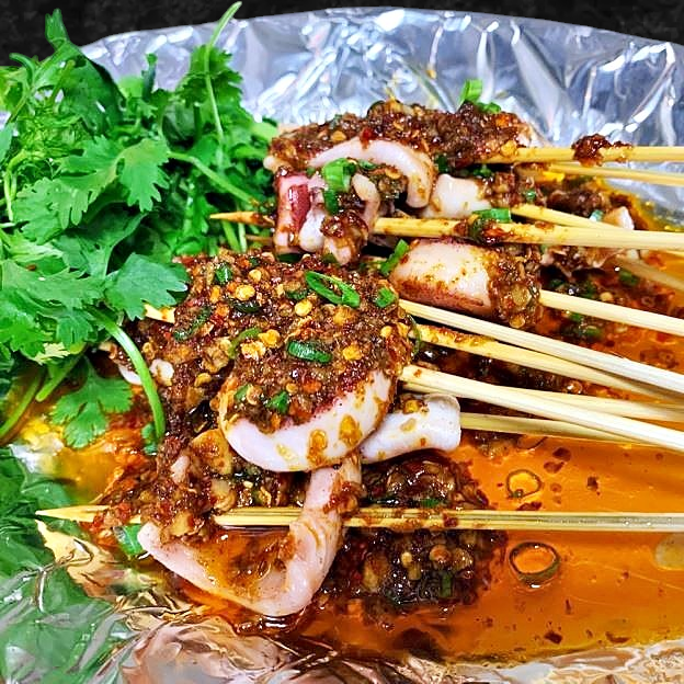 Best House Special Spicy Squid Skewers(Spicy)/滋味鱿鱼串（中辣） in Las Vegas, NV