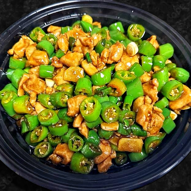 Best Stir-Fried Diced Chicken with Green Pepper(Spicy)/青椒鸡丁(中辣) in Las Vegas, NV