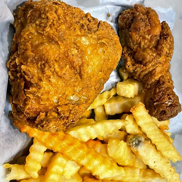 Best Fried Dark Meat Chicken（1 bread） in Winterville, NC