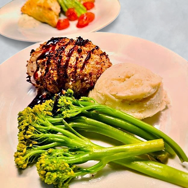 Best Stuffed Chicken with Cranberry-Walnut Crust in Johnson City, TN