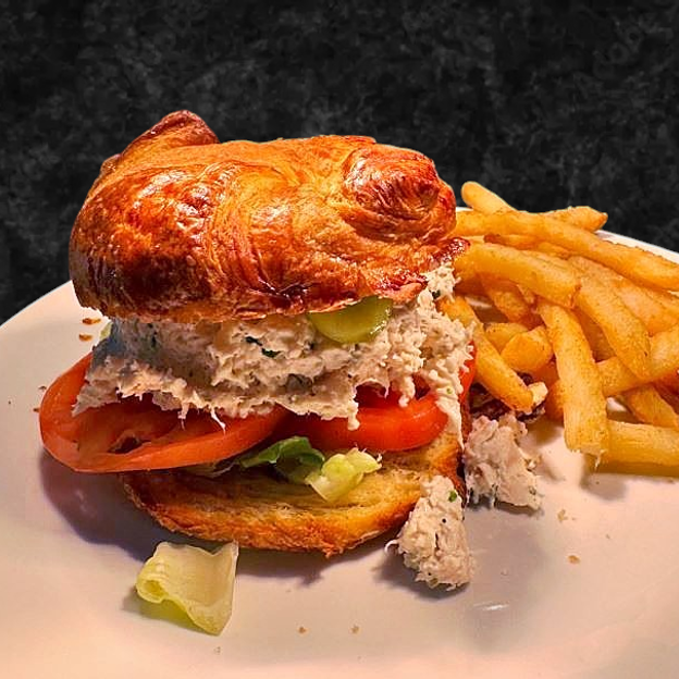Best Warm Croissant Sandwich with Chicken Salad Veronique in Johnson City, TN
