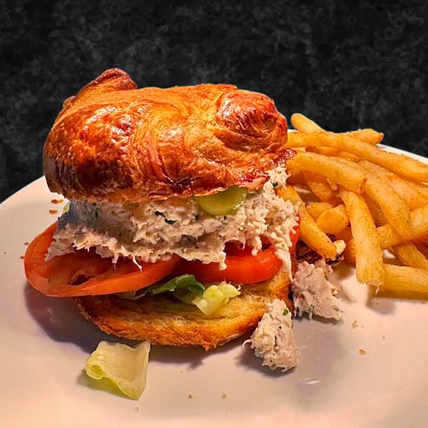 Best Warm Croissant Sandwich with Chicken Salad Veronique* in Johnson City, TN