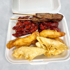 Best Boneless Spare Ribs & Beef Teriyaki (2)& Crab Rangoon (4) & Chicken Finger (4) C迷你盘 in Worcester, MA