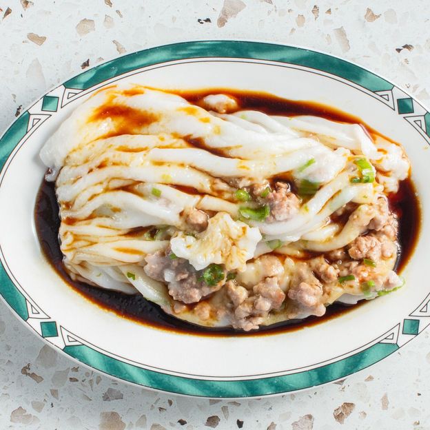 Best B6 香菜牛肉肠粉 Steamed Rice Noodle Roll with Beef & Cilantro in Claremont, CA