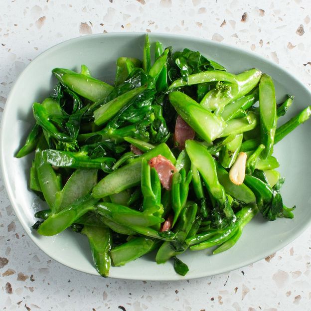 Best J6 腊味炒芥蓝 Stir-Fried Chinese Broccoli with Preserved Meat in Claremont, CA