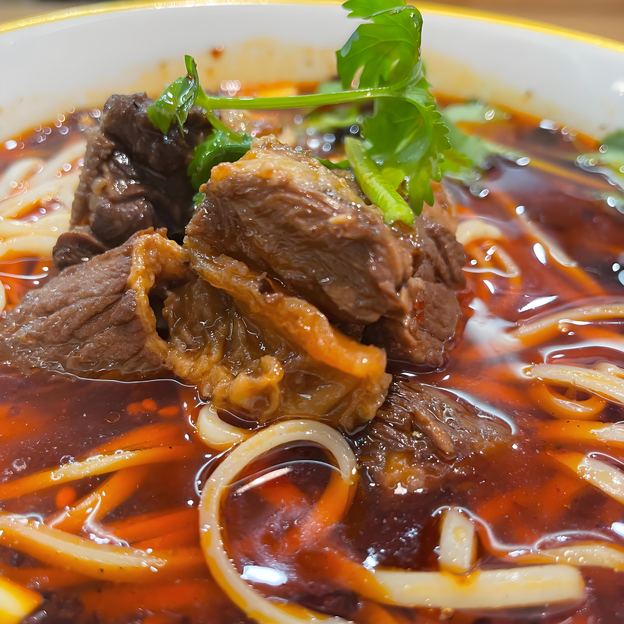 Best Slightly Spicy Red Braised Beef Noodle in Rexburg, ID