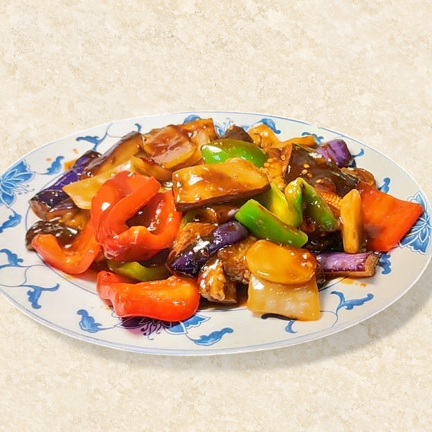 Best Japanese eggplant in garlic sauce 鱼香茄子 in Northbrook, IL