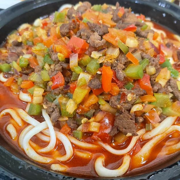 Best Ground Meat Lagman 碎肉拌面 in New York, NY