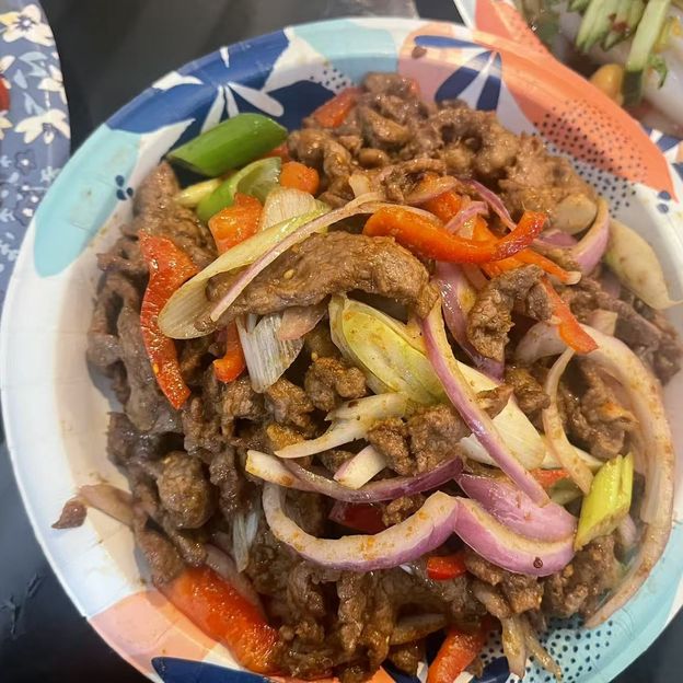 Best Stir Fried Lamb w. Cumin 炒烤肉 in New York, NY