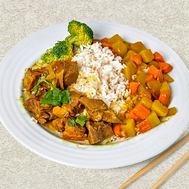 Best Curry Lamb Shoulder with Rice in Irvine, CA