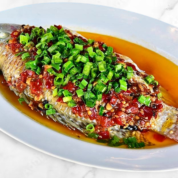 Best Whole Fish with Homemade Chili Sauce 剁椒活鱼 in Durham, NC