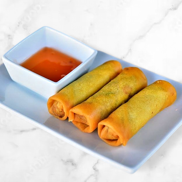 Best Vege Spring Roll (3pcs) 素春卷（3pcs） in Durham, NC