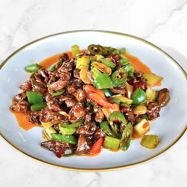Best Sauteed Chicken Gizzard 爆炒鸡杂 in Durham, NC