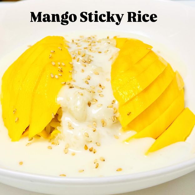 Best D1- Mango Sticky Rice (Seasonal) in Madison Heights, MI