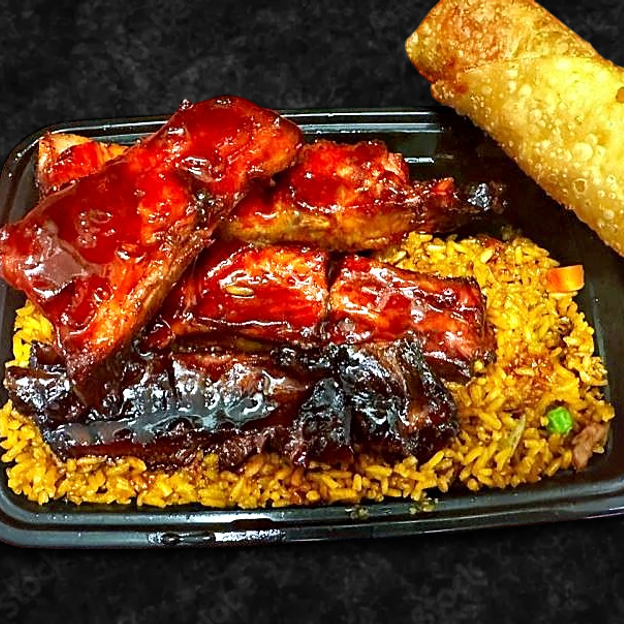 Best C28. B.B.Q. Spare Ribs (5 pcs) 烤排骨 in Royal Palm Beach, FL