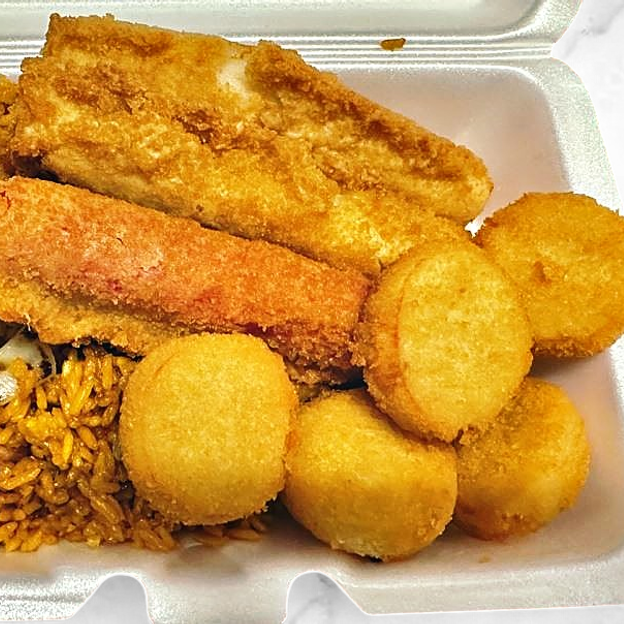 Best 7. Fried Crab Stick & Sea Scallop 炸蟹条干贝 in Royal Palm Beach, FL
