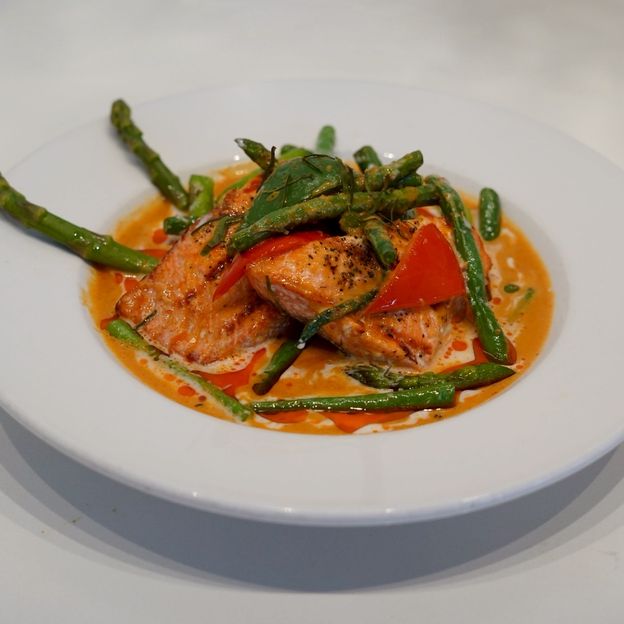 Best Salmon in Special Panang Curry in Portland, OR