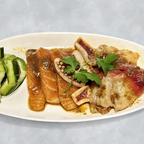 Best Thai Style Sashimi Combo 泰式生腌(北极贝，鱿鱼，三文鱼） in Ithaca, NY