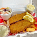Best Fish & Chips Dinner - 2 Fillets, Full Steak, Small Coleslaw in Sylvania, OH