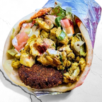 Best #14 Chicken & Falafel Wrap in Austin, TX